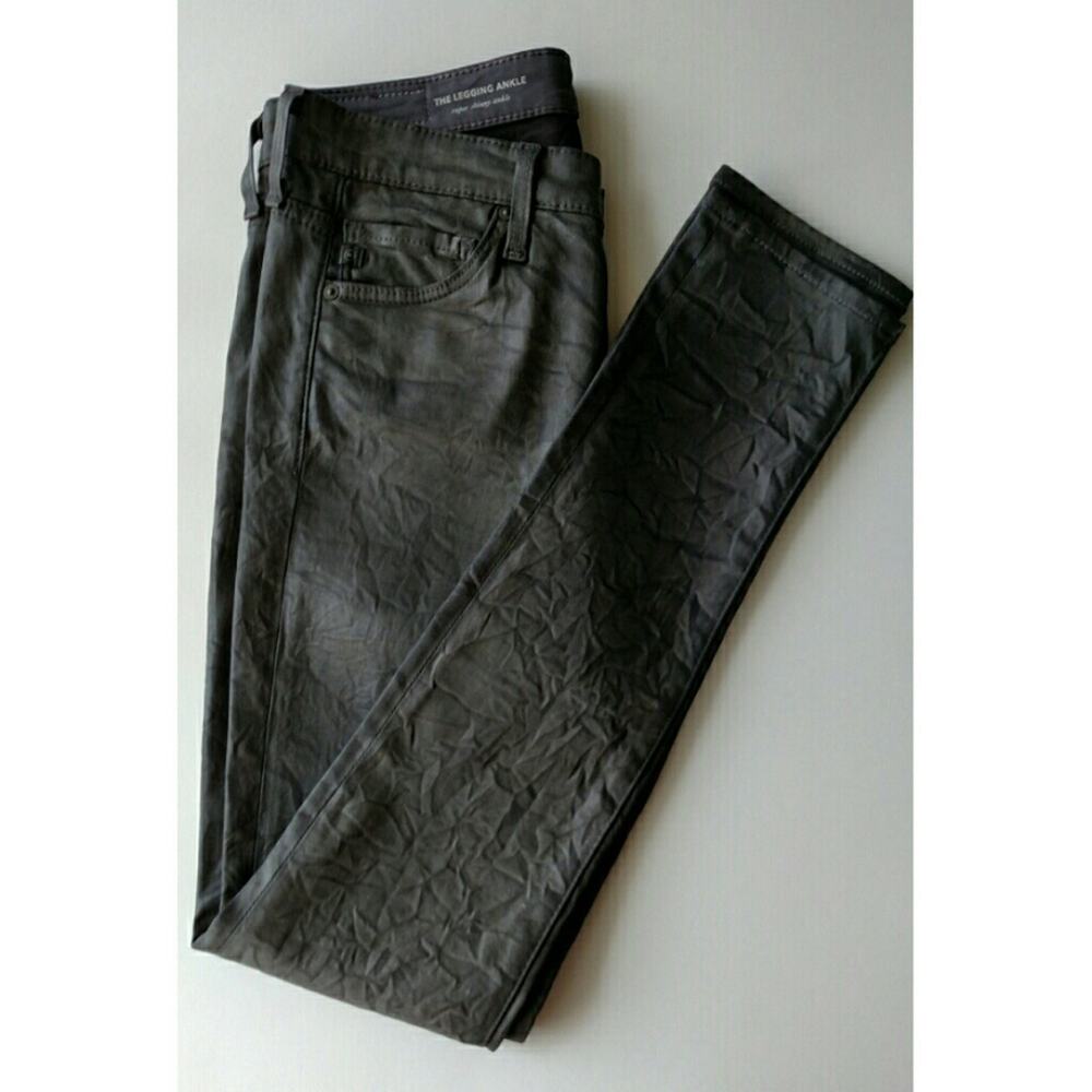 AG The Legging Ankle Leatherette - Size 24R - NWOT